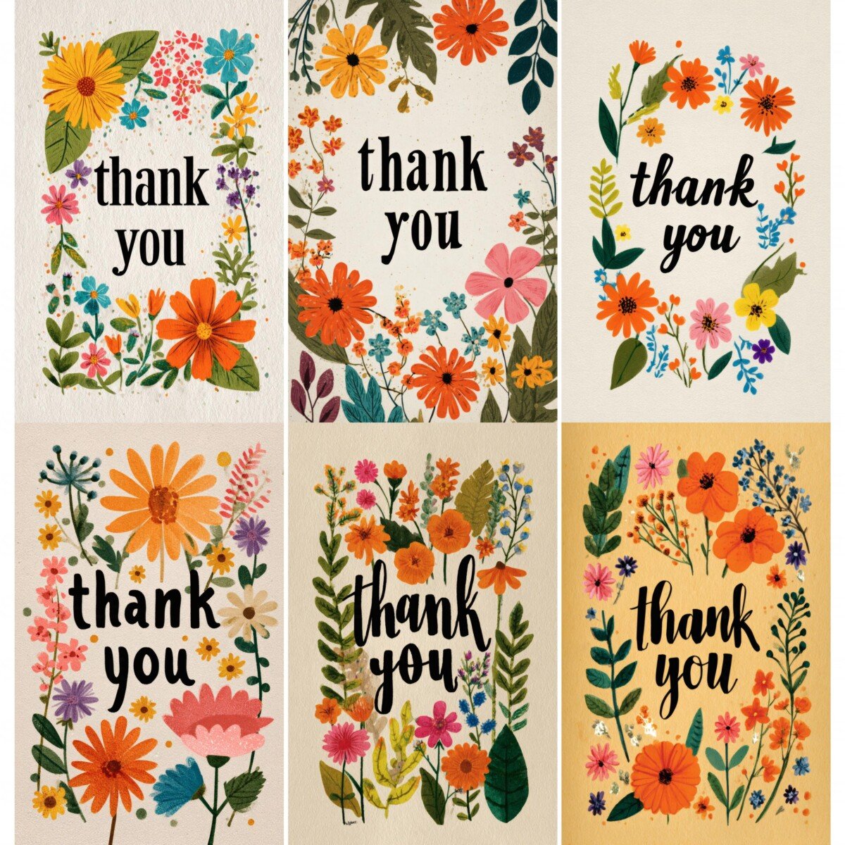 floral preview 6 – Journal Pages