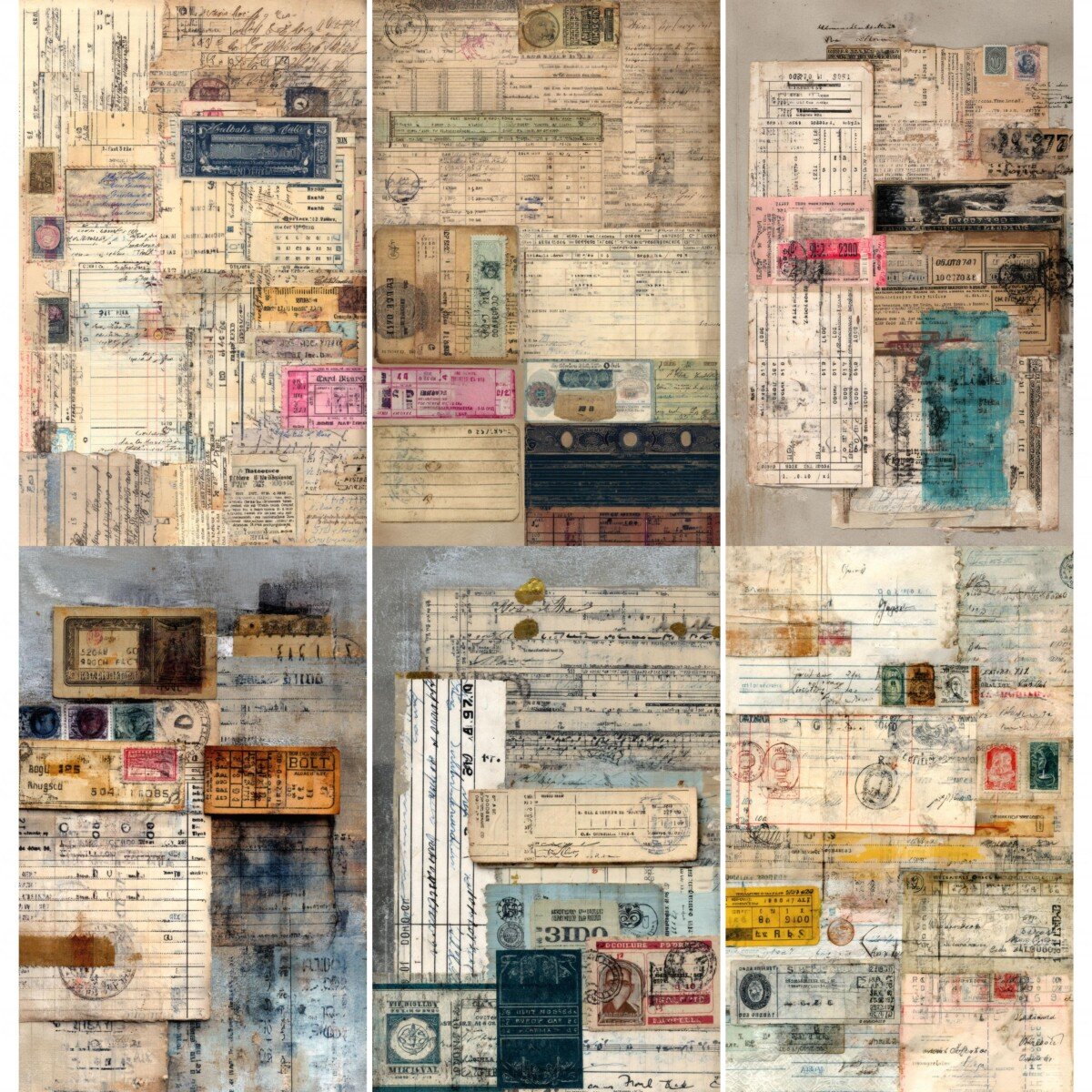 vintage preview 5 – Journal Pages