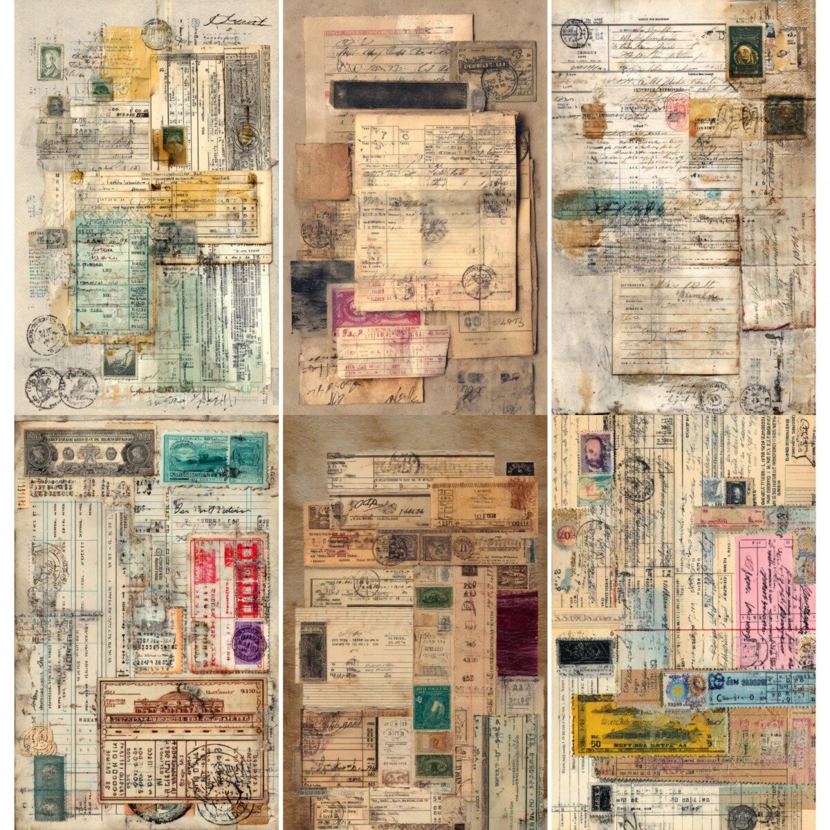 vintage preview 6 – Journal Pages