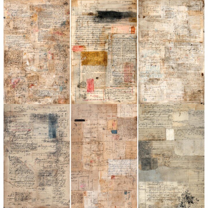 vintage preview 2 – Journal Pages