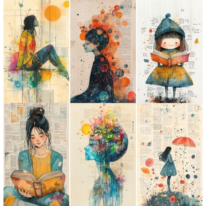 whimsical preview 2 – Journal Pages