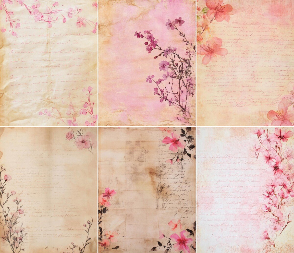blush preview 3 – Journal Pages