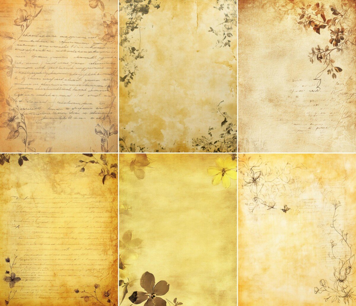 yellow preview 3 – Journal Pages