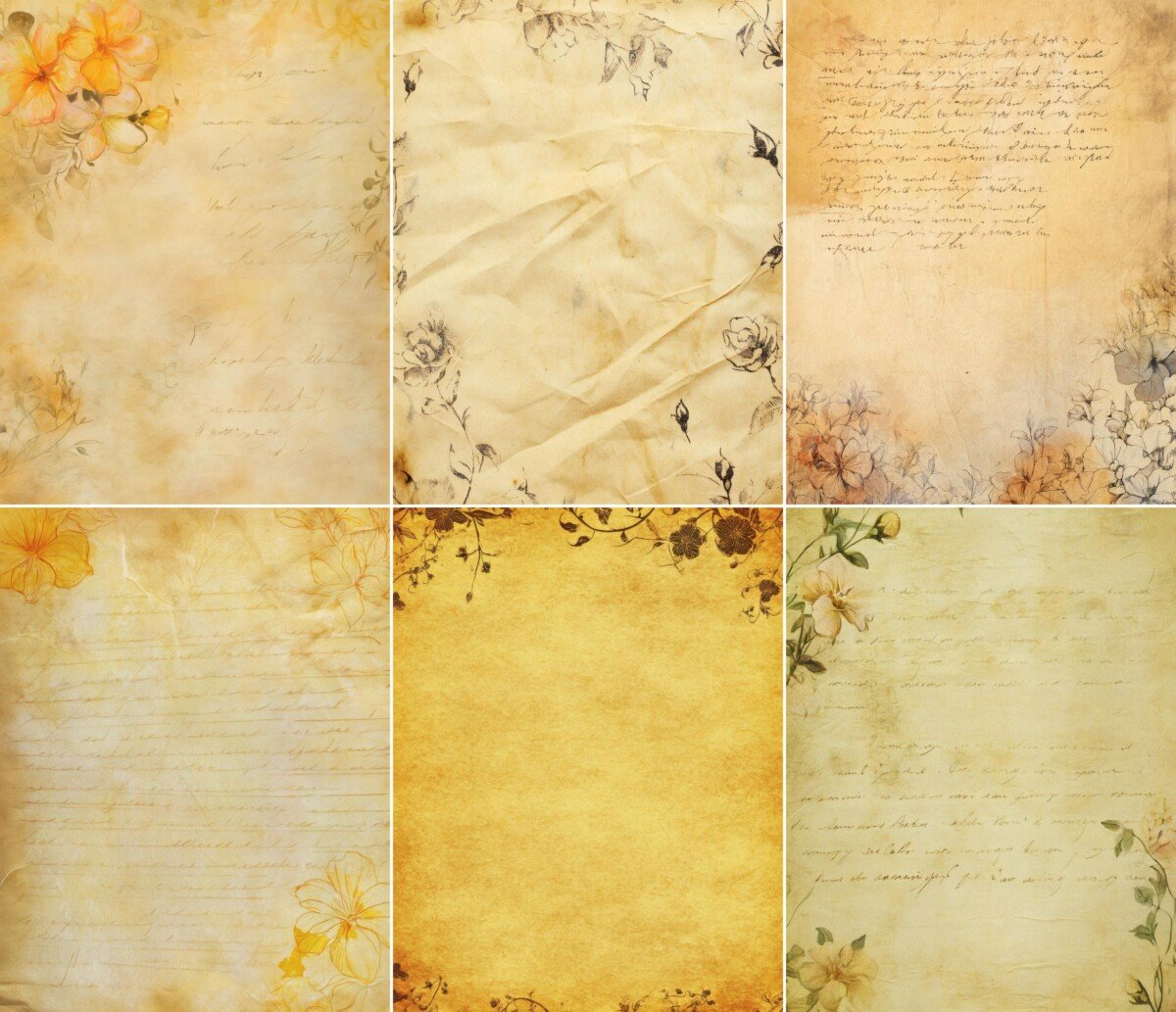 yellow preview 8 – Journal Pages