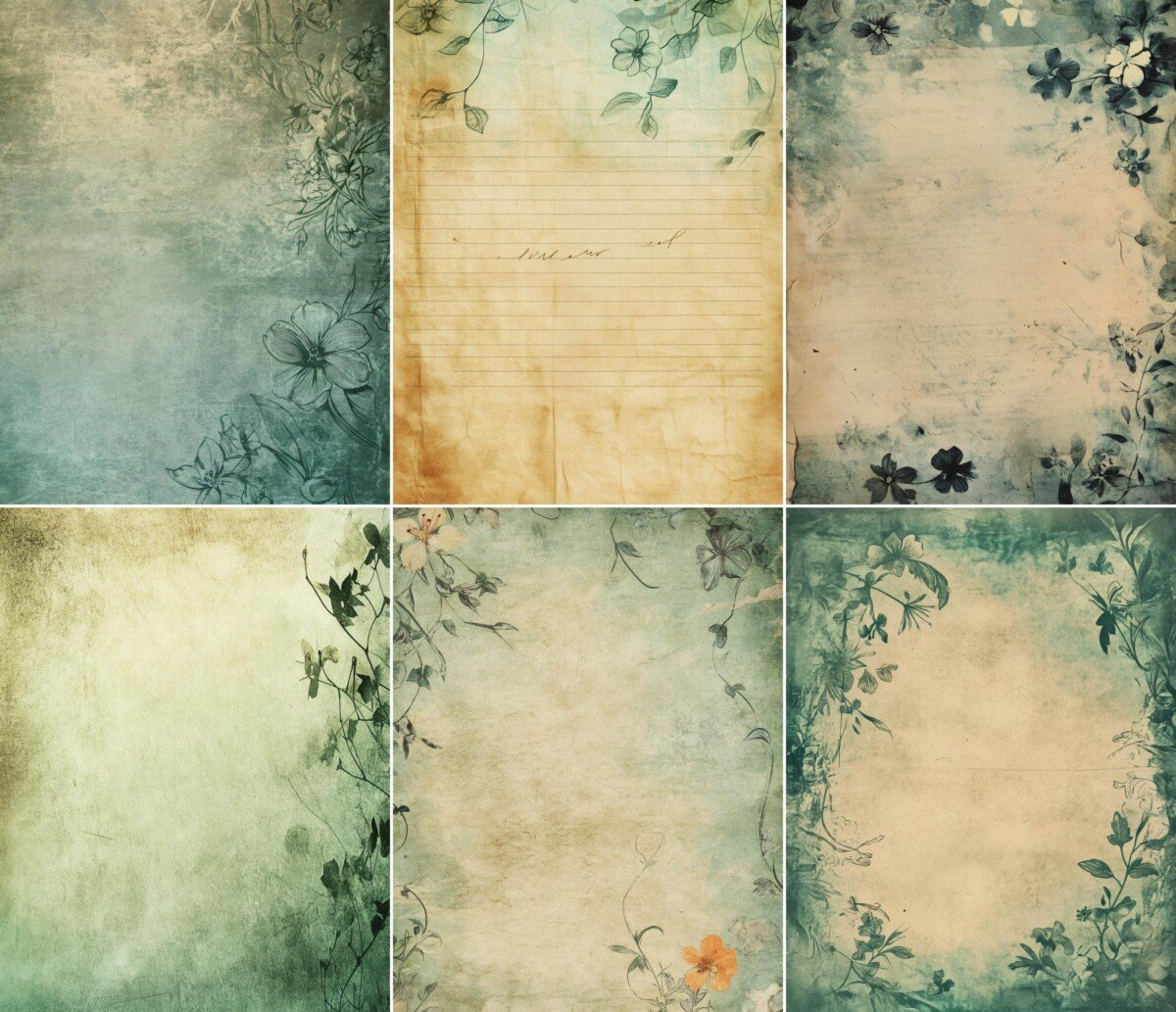 green preview 7 – Journal Pages