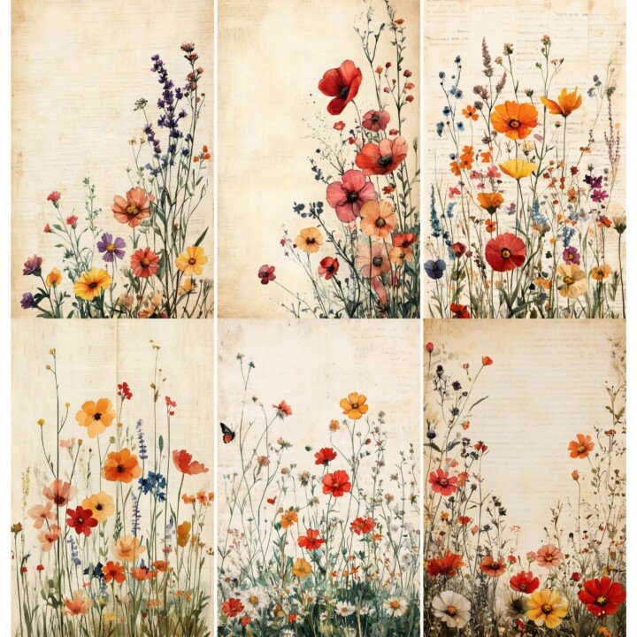 wildflower preview 2 – Journal Pages