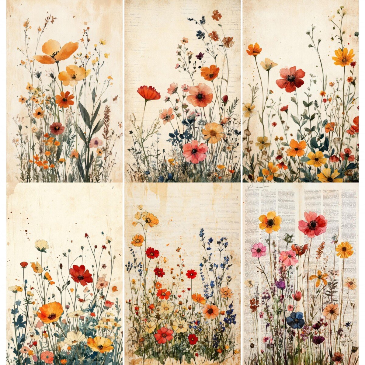 wildflower preview 4 – Journal Pages
