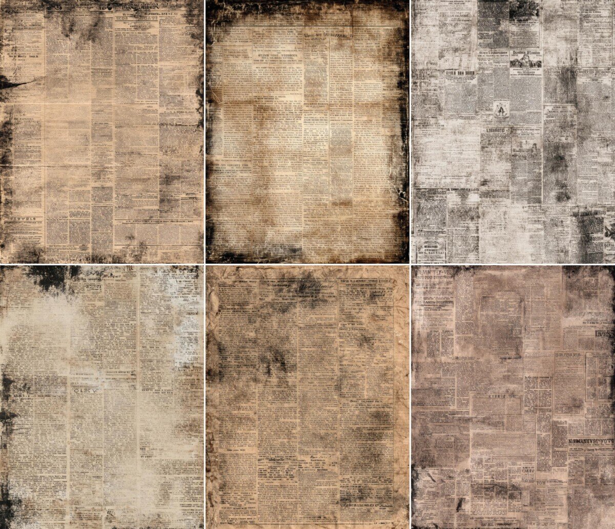 vintage preview 2 – Journal Pages