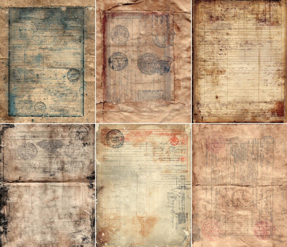vintage preview 7 – Journal Pages