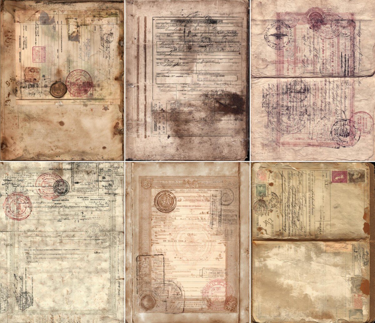 vintage preview 8 – Journal Pages