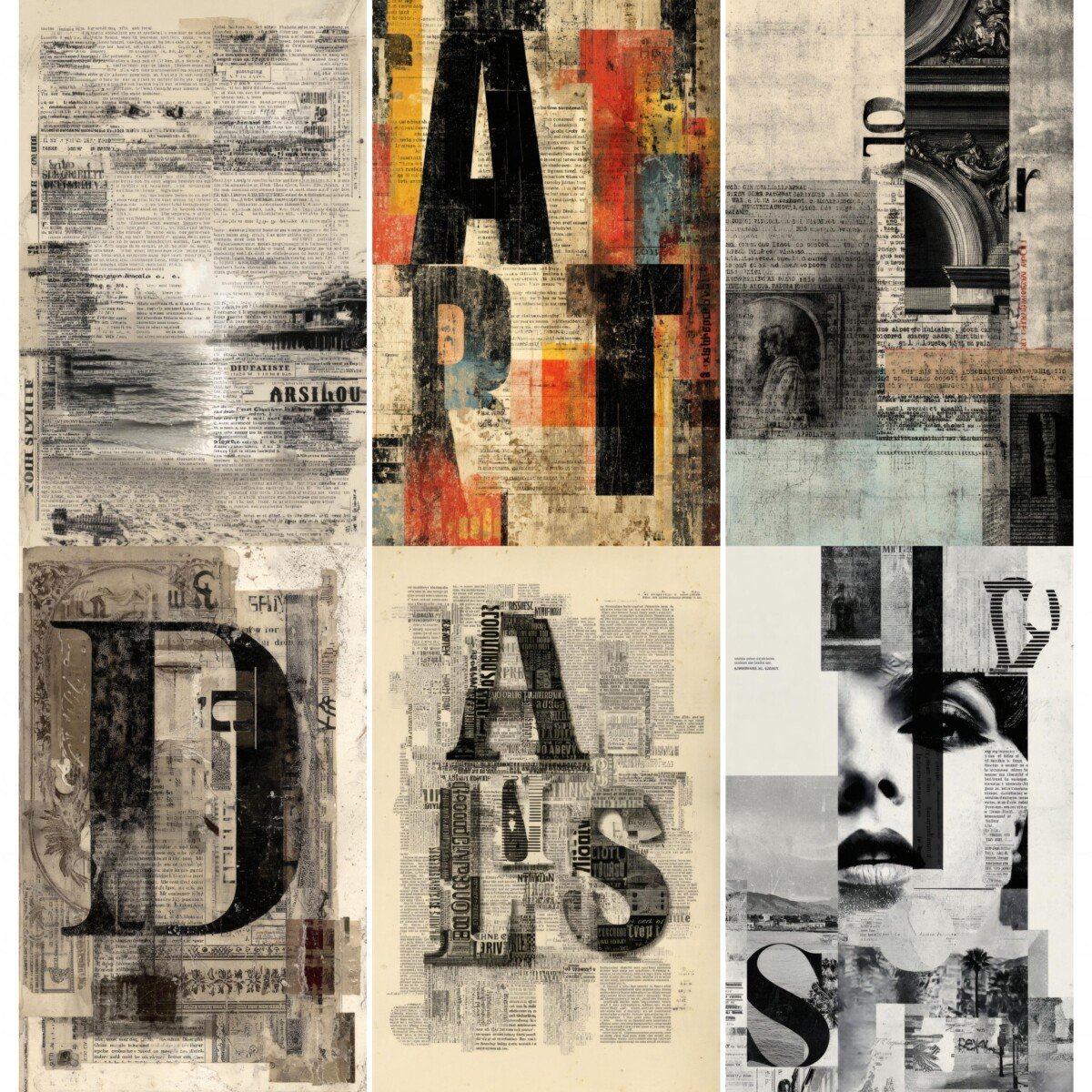 typography preview 4 – Journal Pages