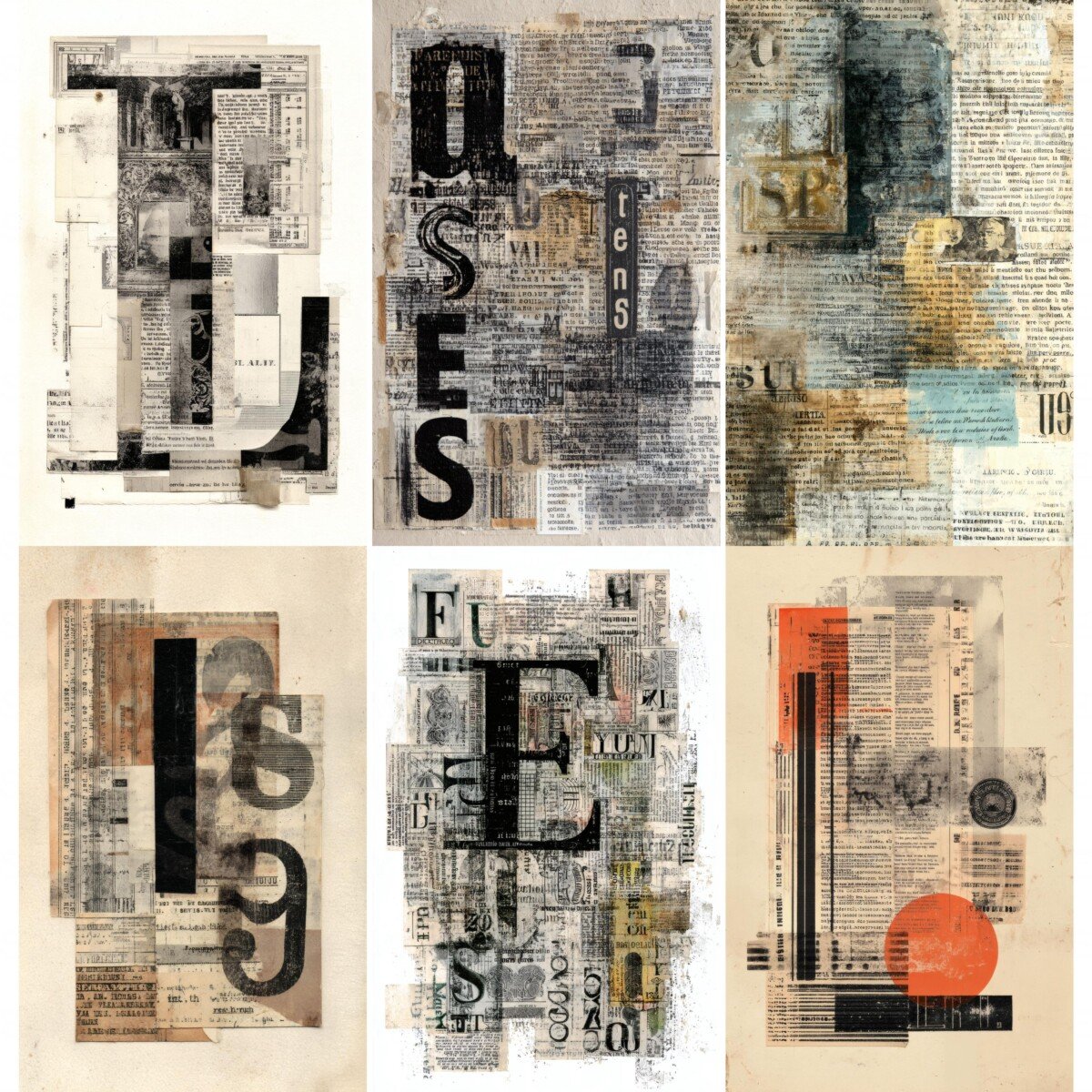 typography preview 8 – Journal Pages