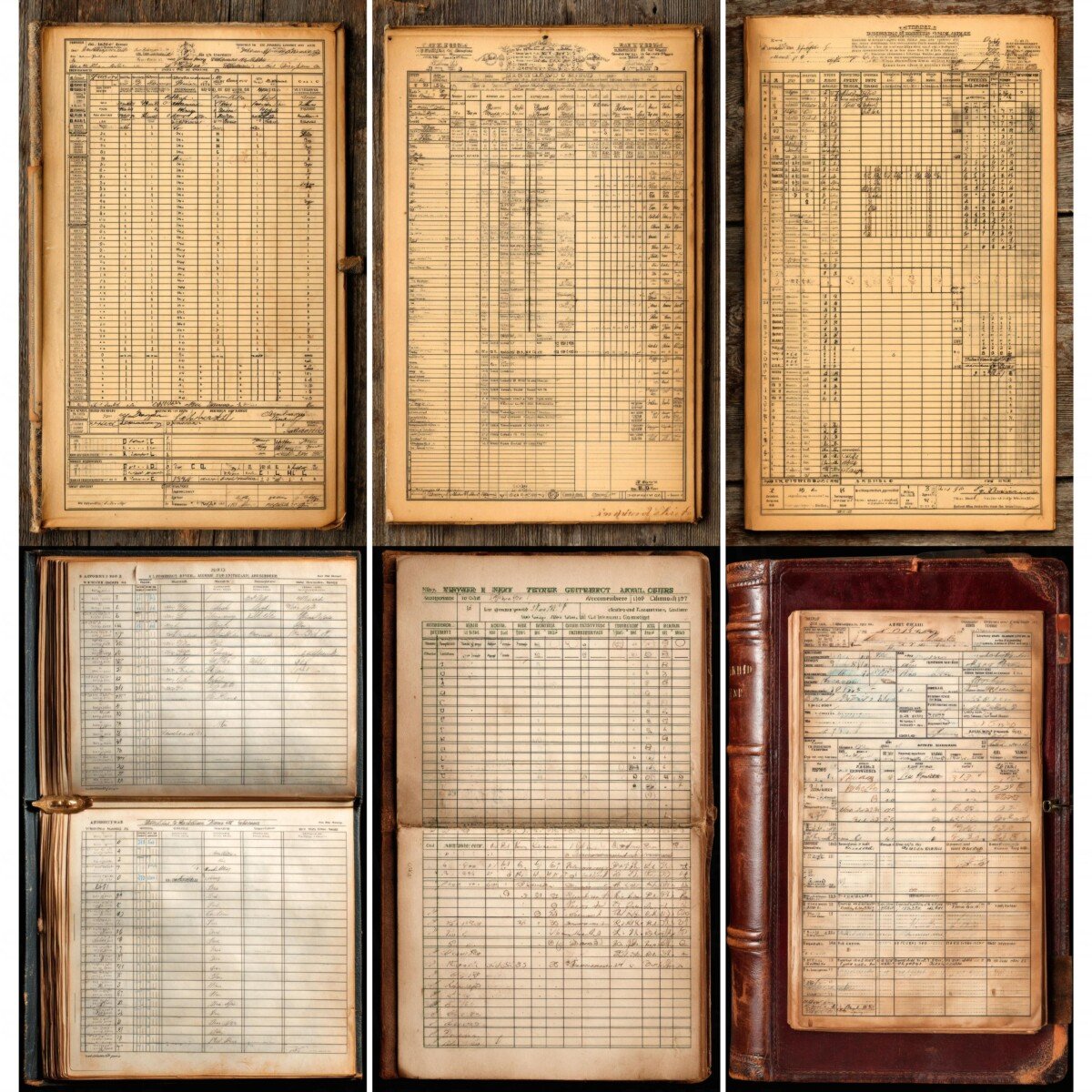 vintage preview 3 – Journal Pages