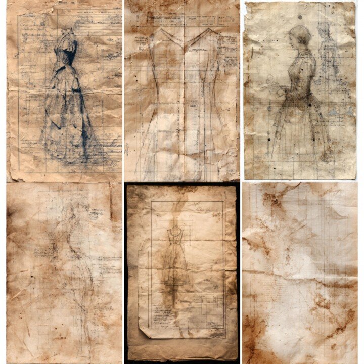 sewing – 52 Sewing Pattern Junk Journal Kit