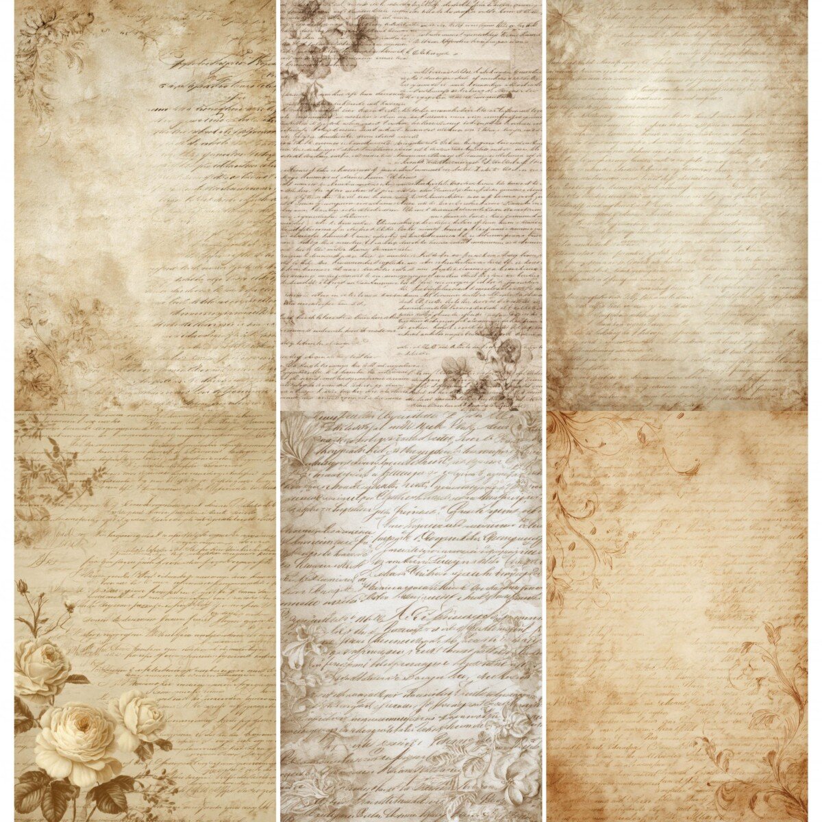 cream preview 4 – Journal Pages