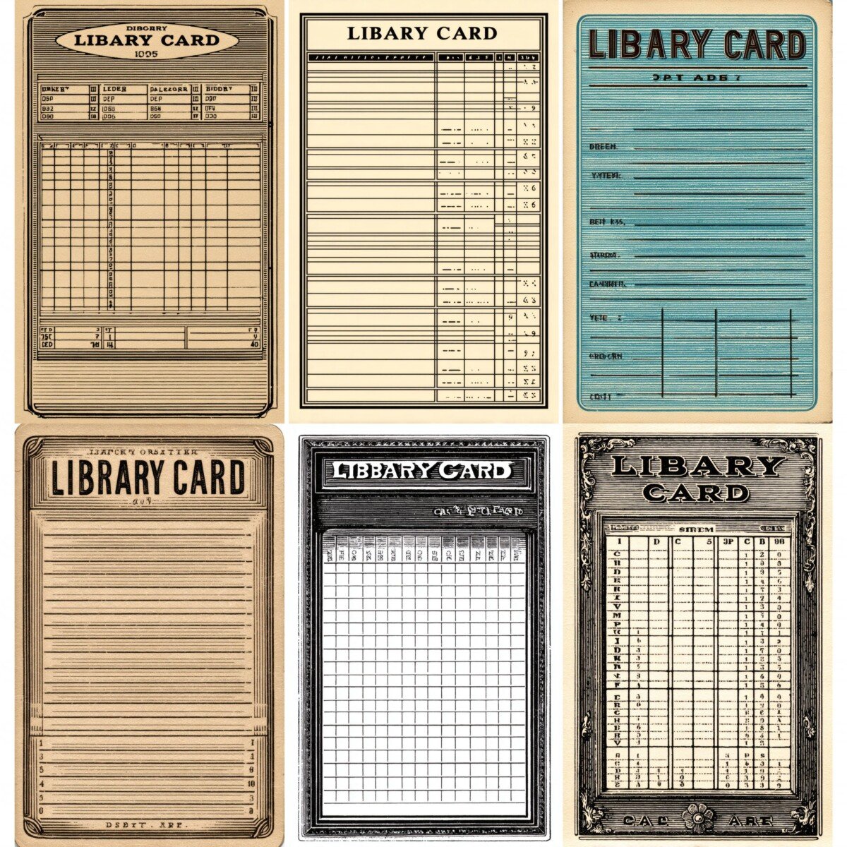 library preview 5 – Journal Pages