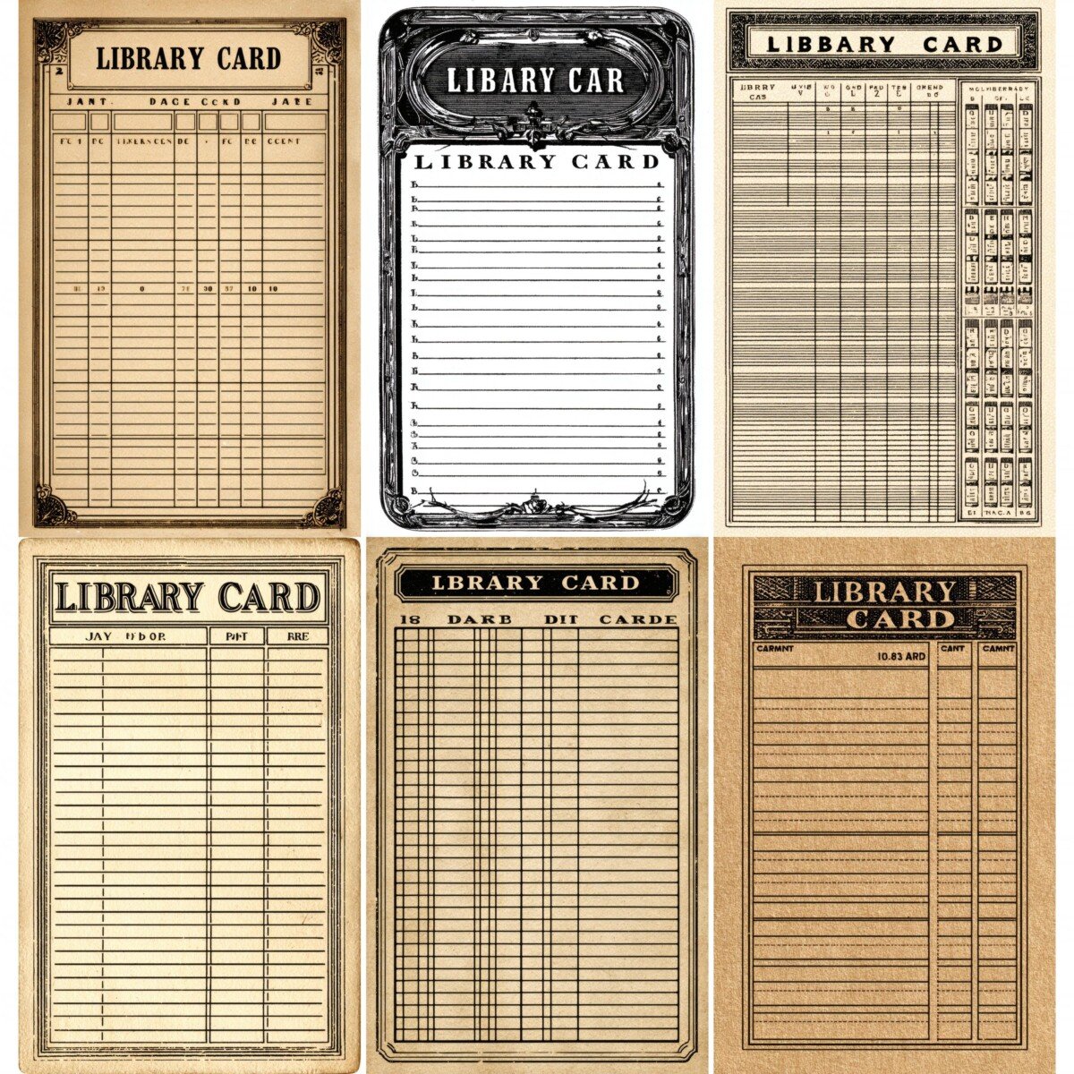 library preview 3 – Journal Pages