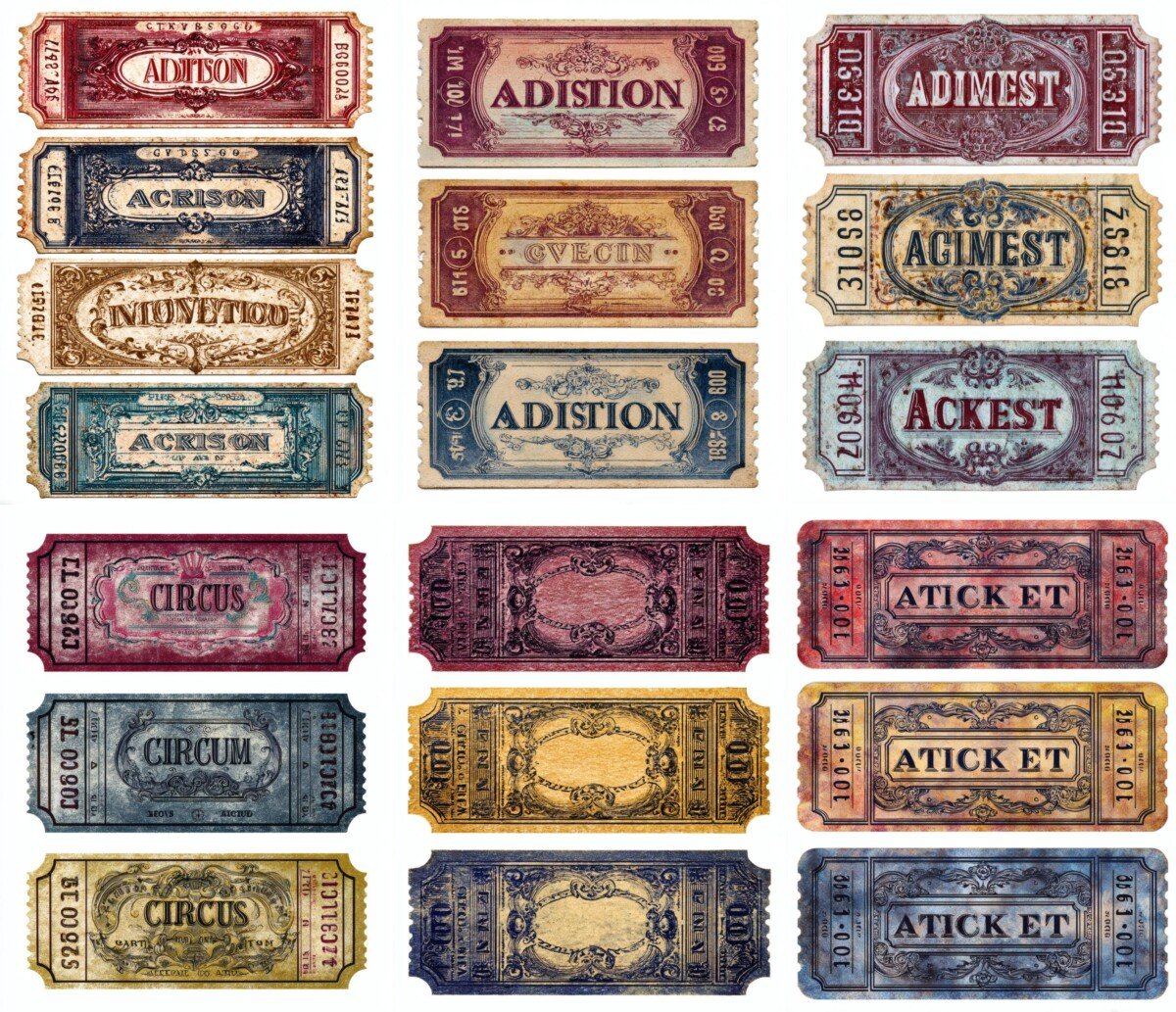 vintage preview 7 – Labels & Tags