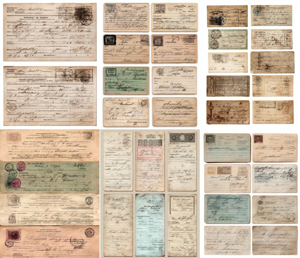 pharmacy – 100+ Pharmacy Prescription Slips, Apothecary Ephemera Junk Journal Kit, Vintage Medical Label Printables, Digital Download
