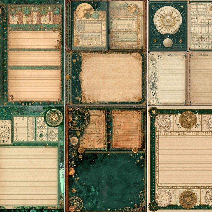 emerald preview 2 – Journal Pages