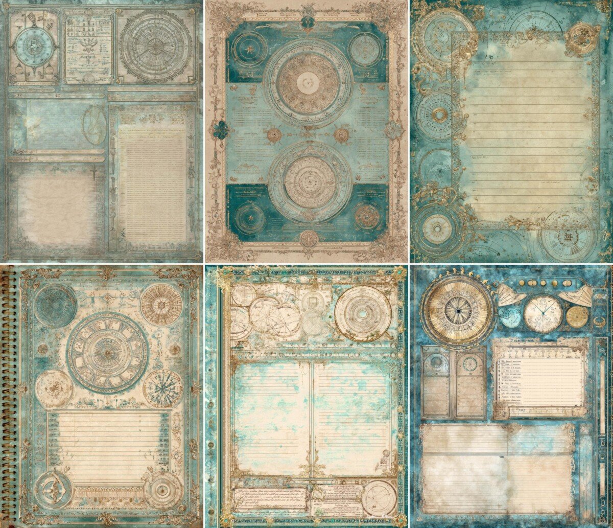 celestial preview 3 – Journal Pages