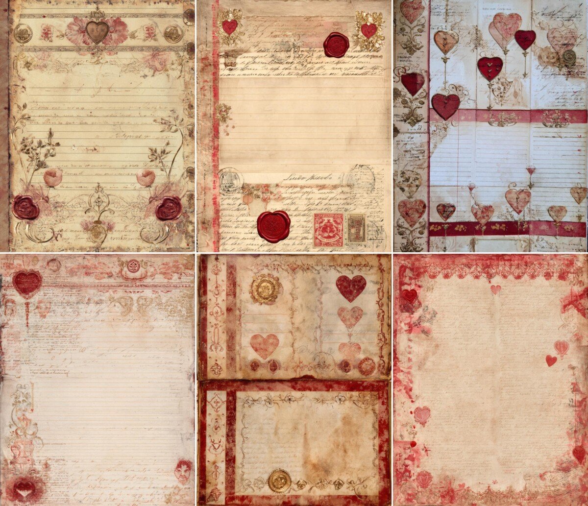 valentine preview 2 – Journal Pages