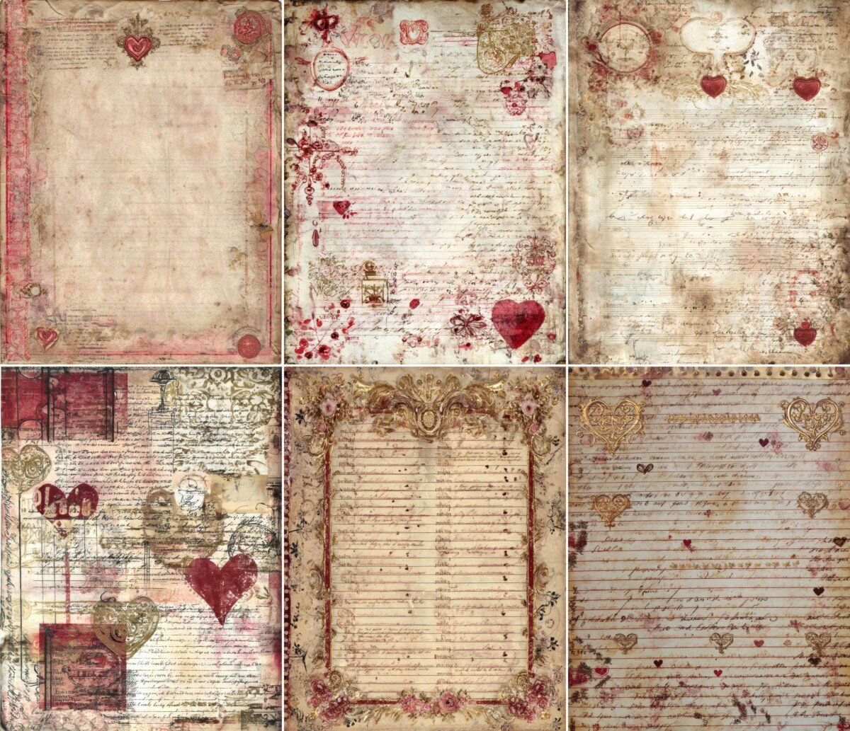 valentine preview 3 – Journal Pages