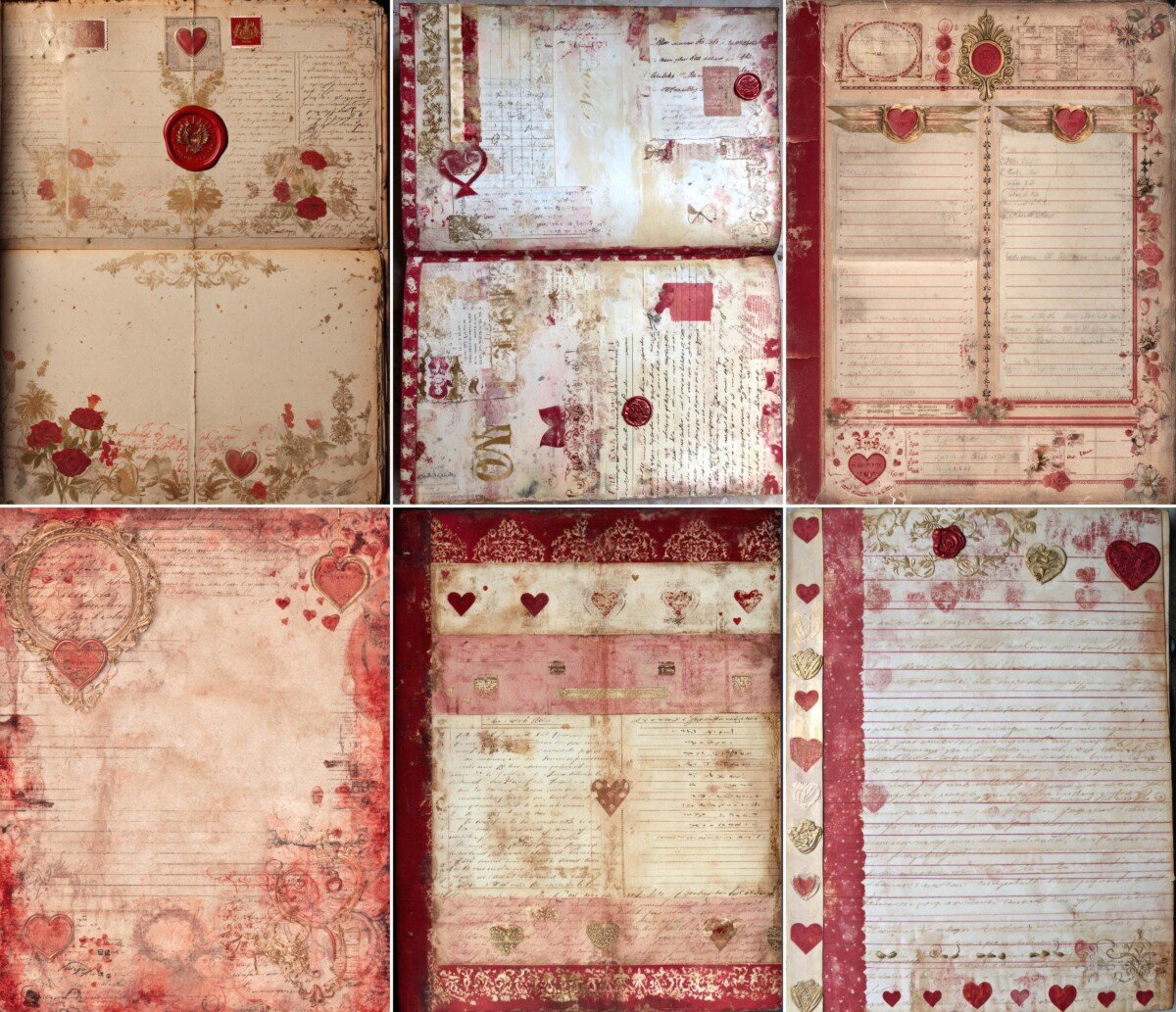 valentine preview 6 – Journal Pages