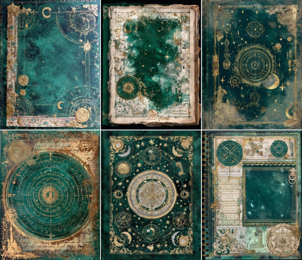 emerald preview 3 – Journal Pages