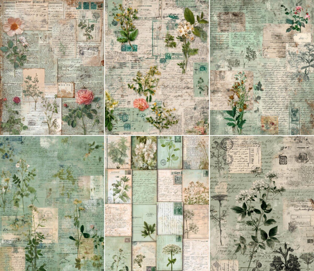 vintage preview 4 – Journal Pages