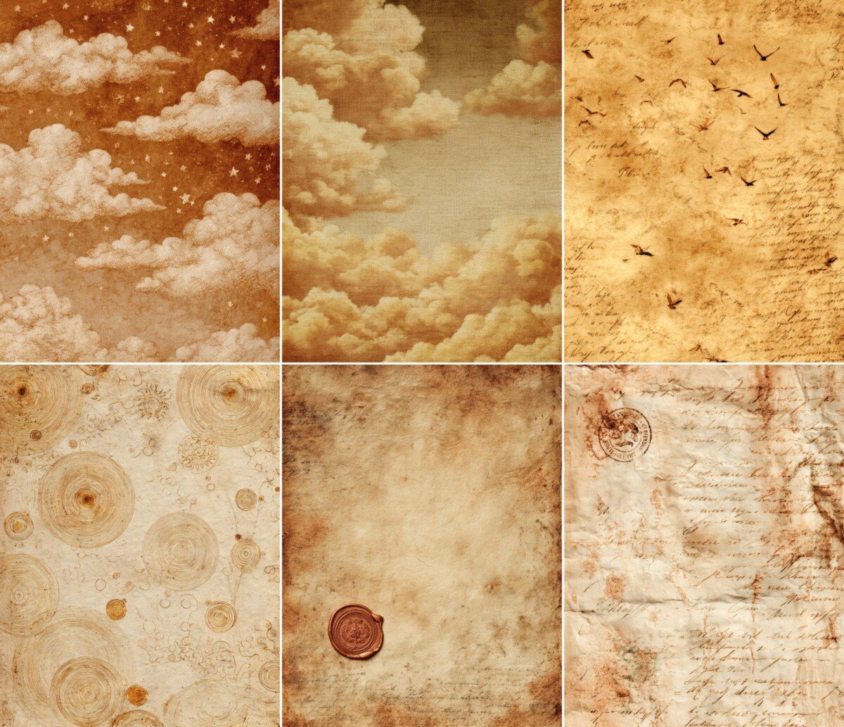 vintage preview 5 – Journal Pages
