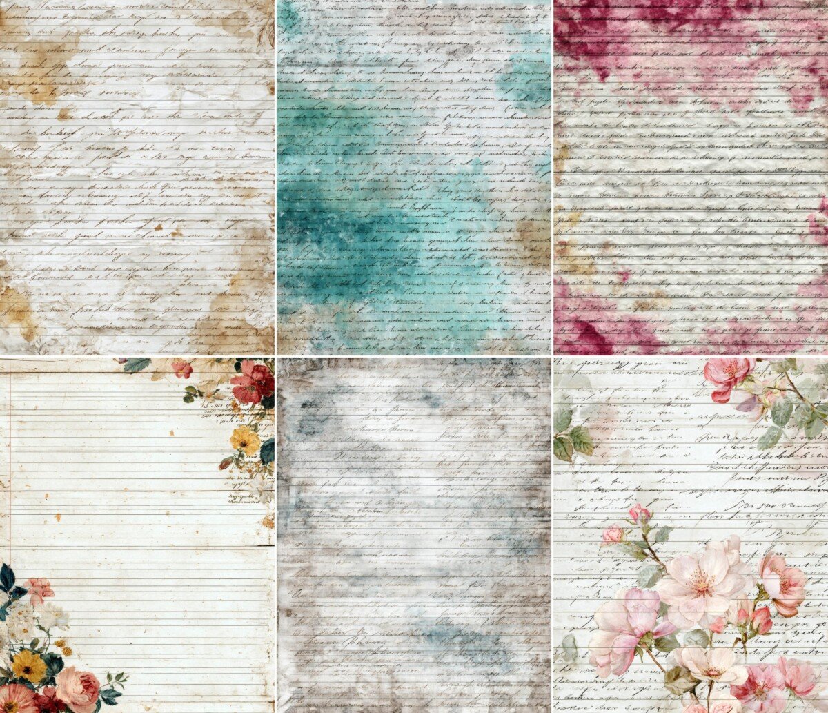 watercolor preview 6 – Journal Pages
