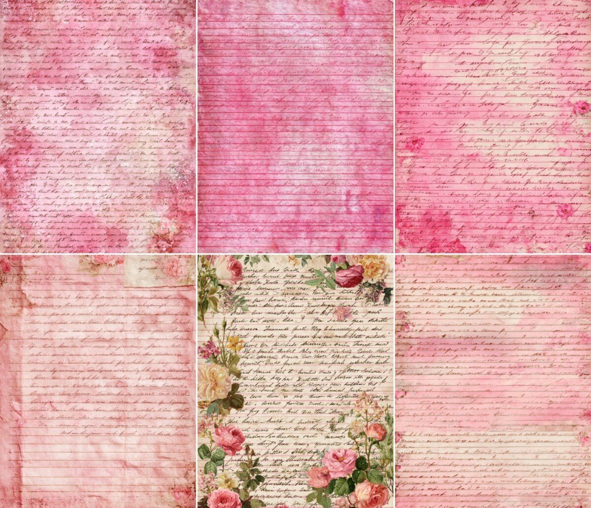 pink preview 2 – Journal Pages