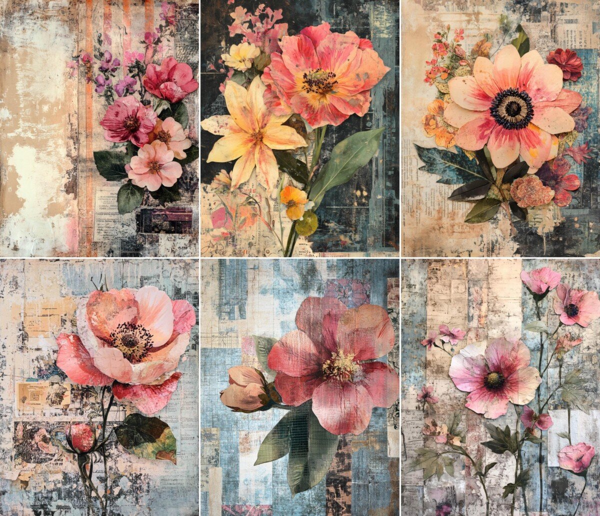 vintage preview 6 – Fussy Cuts