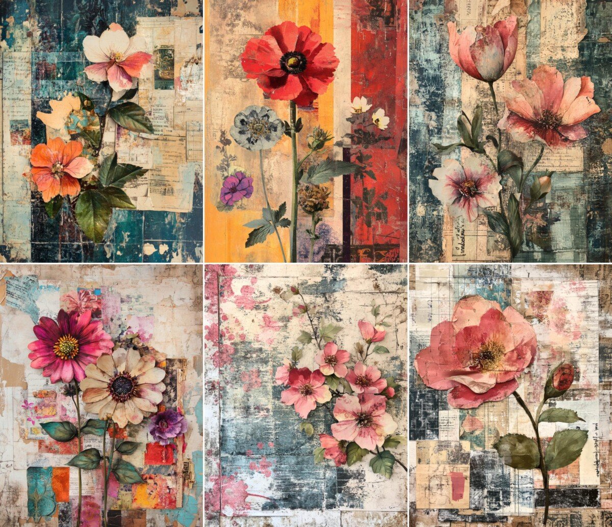 vintage preview 4 – Fussy Cuts