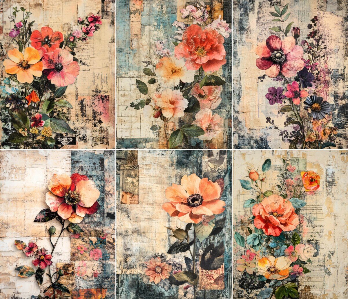 vintage preview 5 – Fussy Cuts