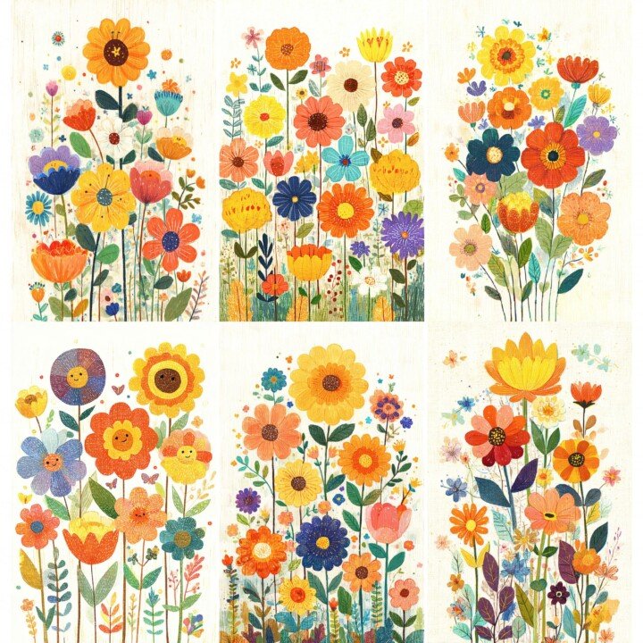 wildflower preview 2 – Journal Pages
