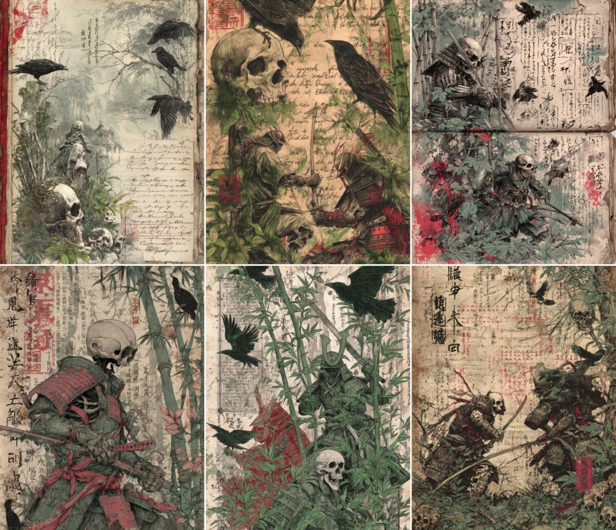 gothic preview 6 – Journal Pages