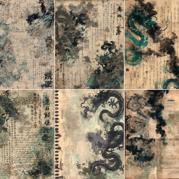 gothic preview 2 – Journal Pages