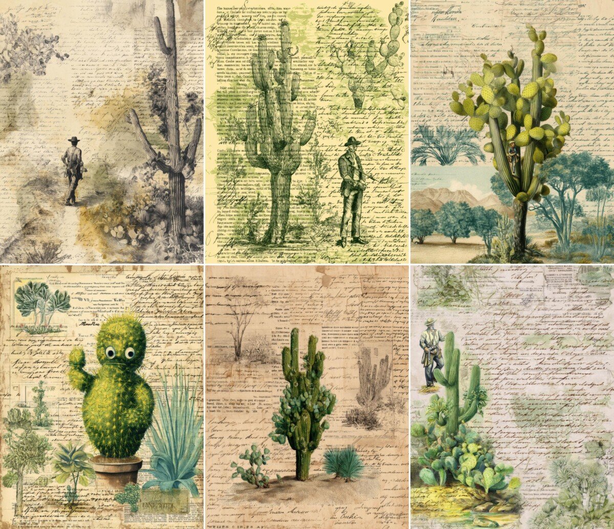 vintage preview 5 – Journal Pages