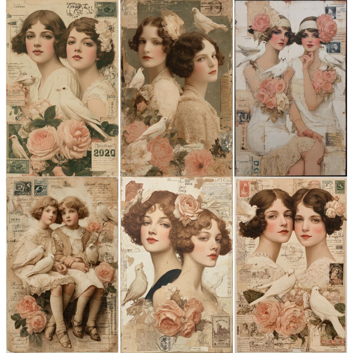 vintage preview 7 – Journal Pages