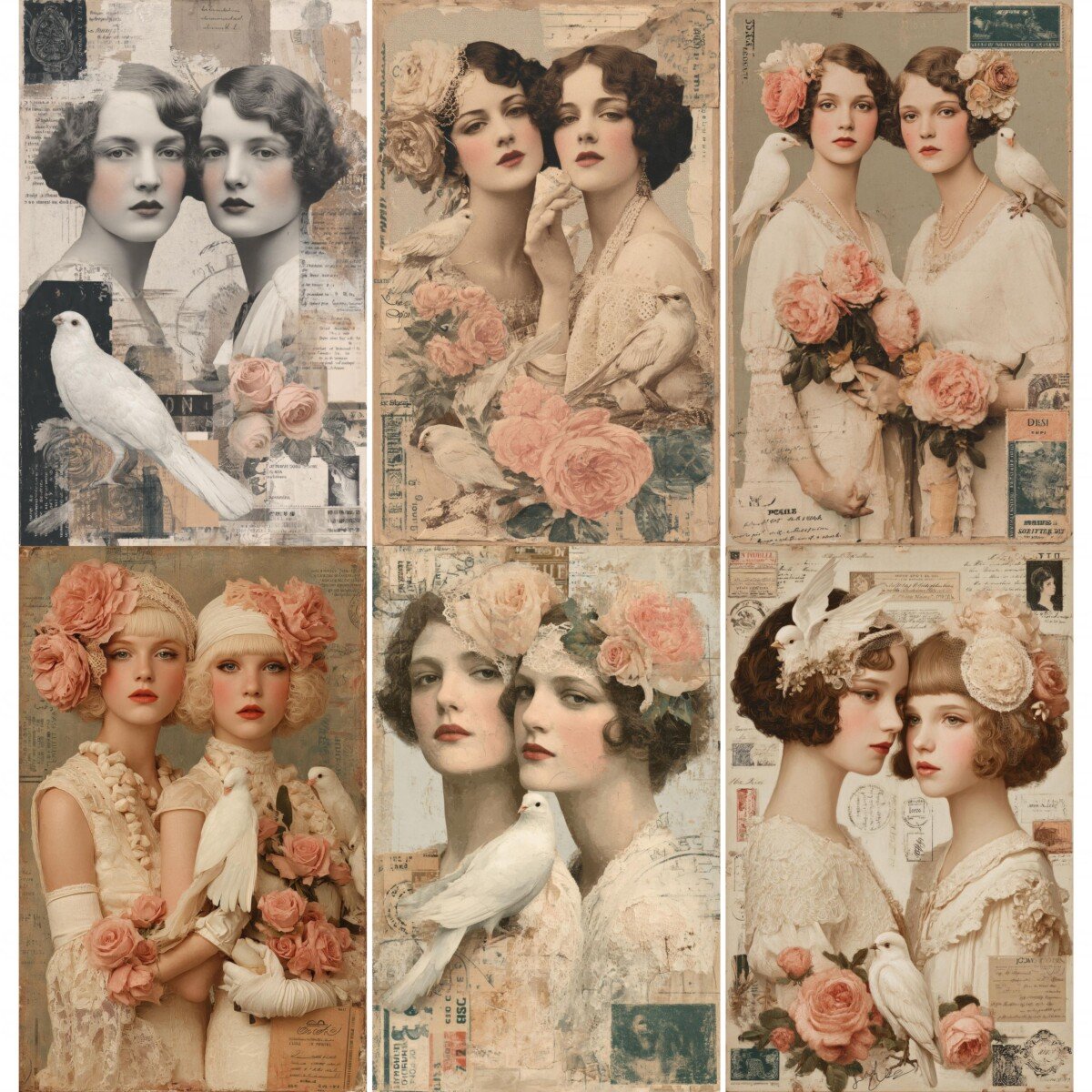 vintage preview 4 – Journal Pages