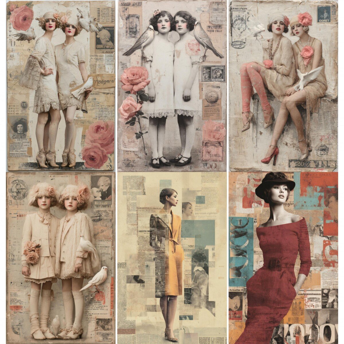 vintage preview 3 – Journal Pages
