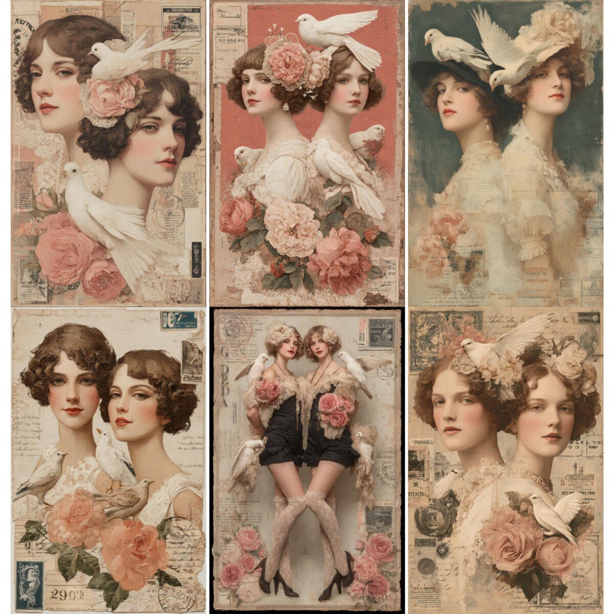 vintage preview 6 – Journal Pages