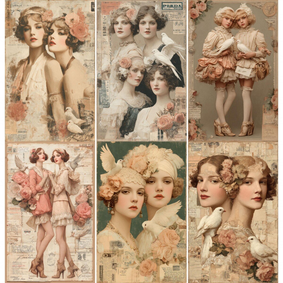 vintage preview 9 – Journal Pages