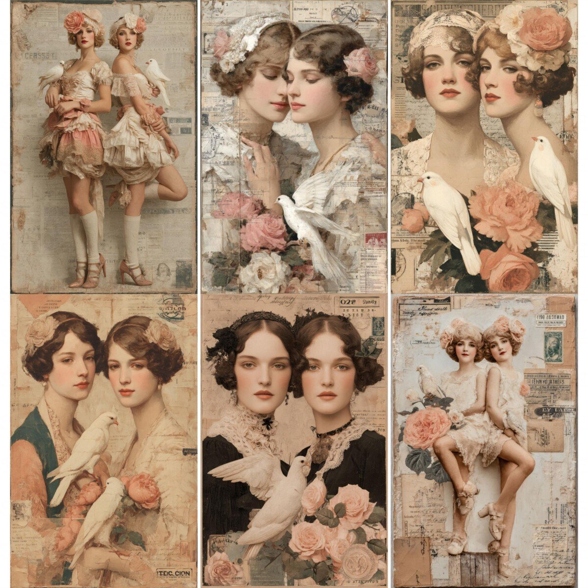 vintage preview 8 – Journal Pages