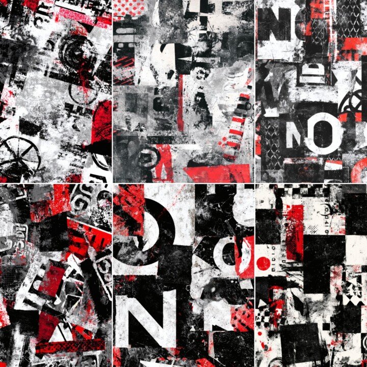 punk – 52 Punk Protest Grunge Junk Journal Pages
