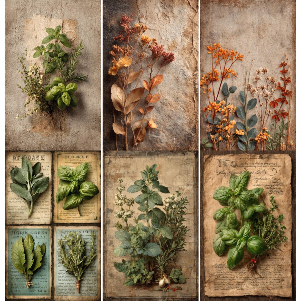 vintage preview 5 – Journal Pages
