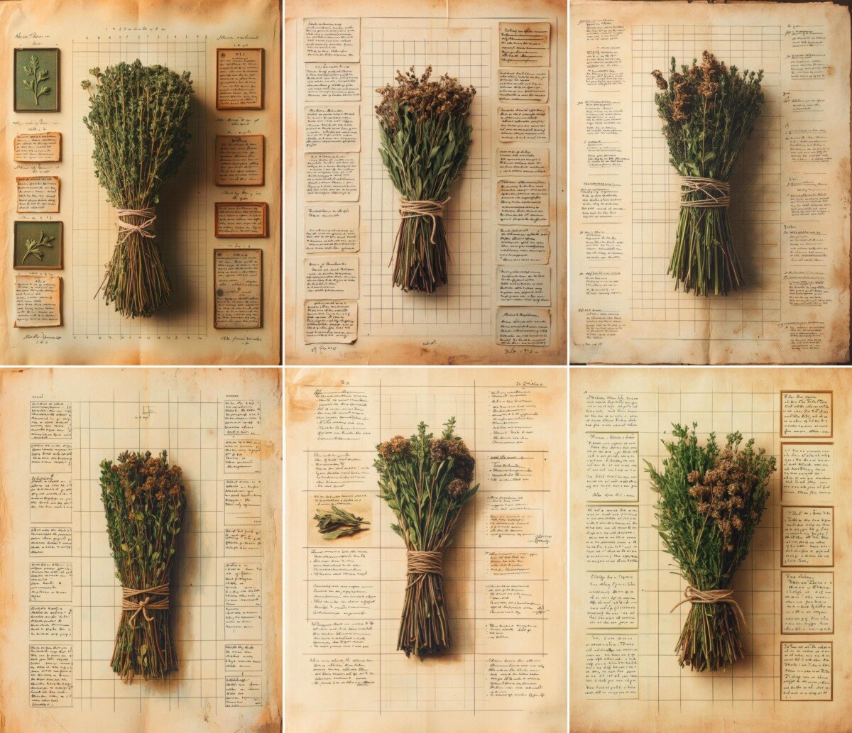 herbarium preview 6 – Journal Pages