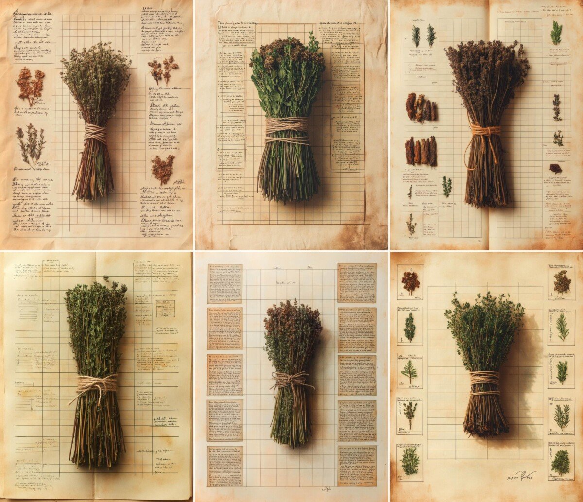 herbarium preview 7 – Journal Pages